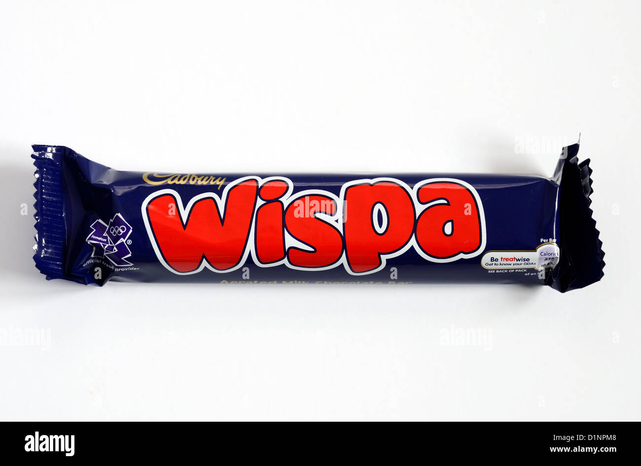 a cadbury wispa bar Stock Photo