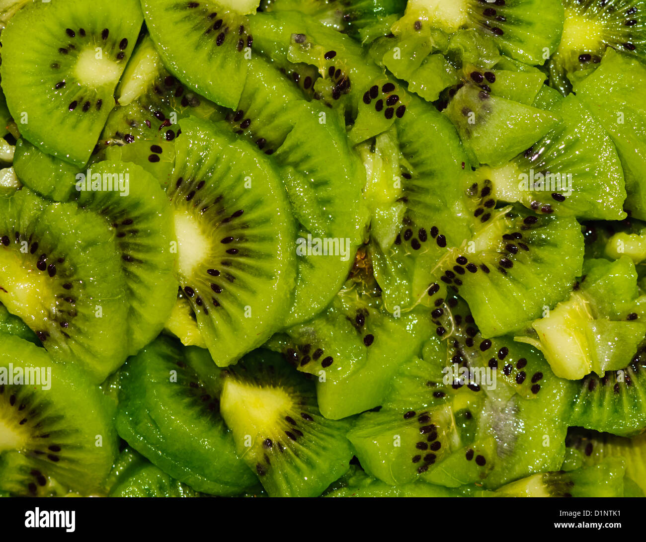 Kiwi fruits on color hi-res stock photography and images - Alamy