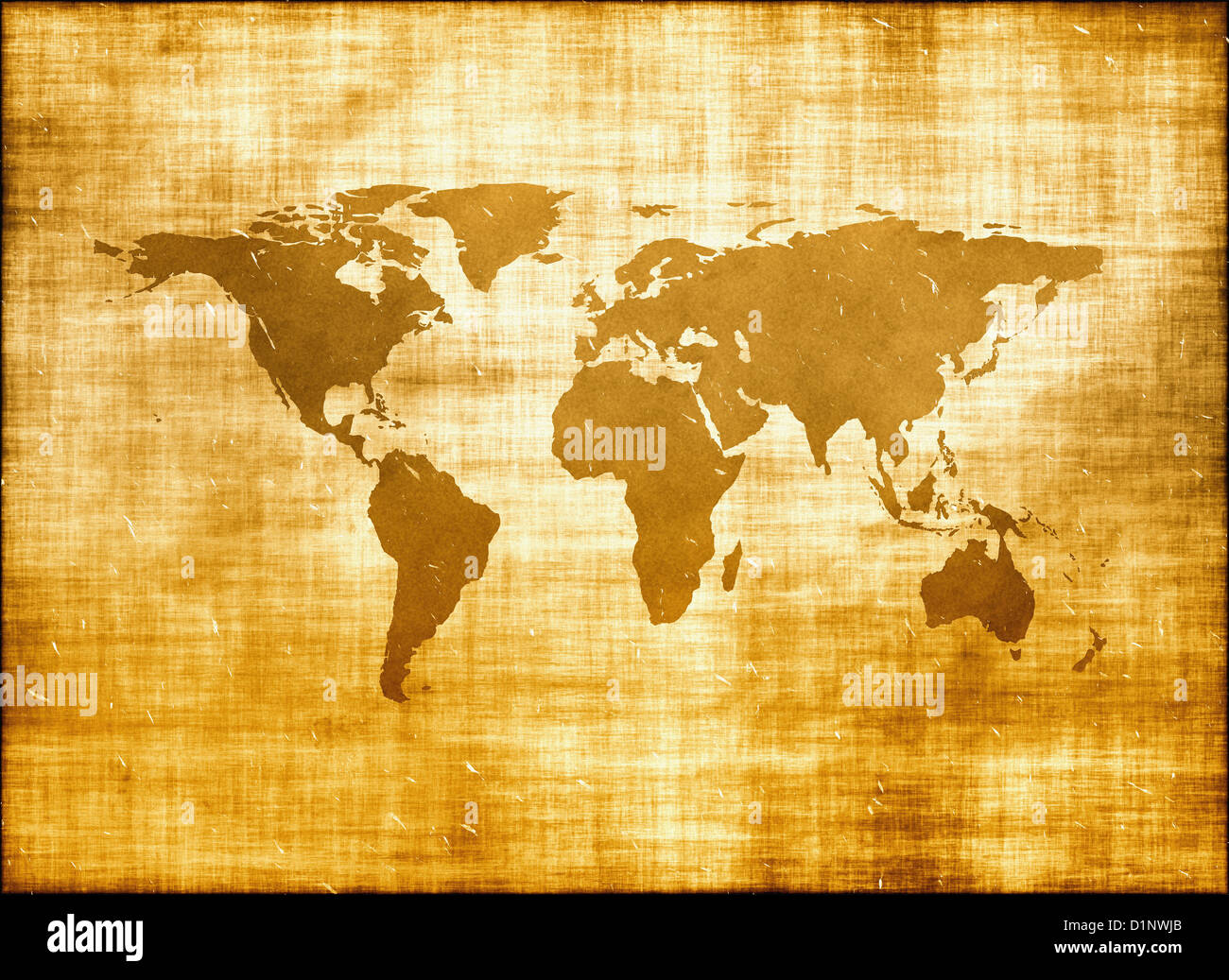 Old world map Stock Photo Alamy