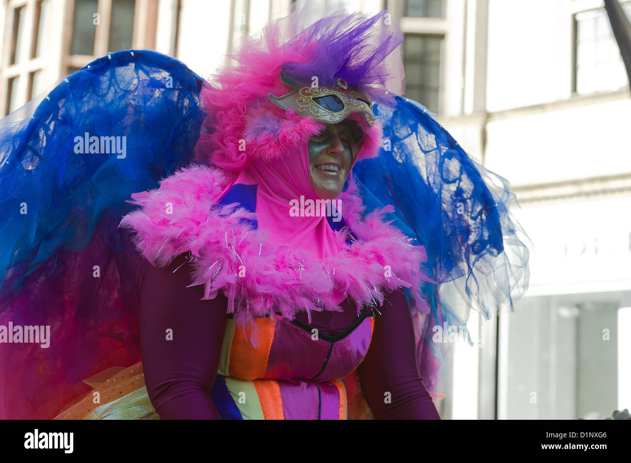The 2013 New Years Day Parade. LONDON. UK. 01/01/2013. © Peter Webb/Alamy. All Rights Asserted And Reserved. No part of this photo to be stored, reproduced, manipulated or transmitted by any means without permission. Photo credit: Peter Webb/Alamy Stock Photo