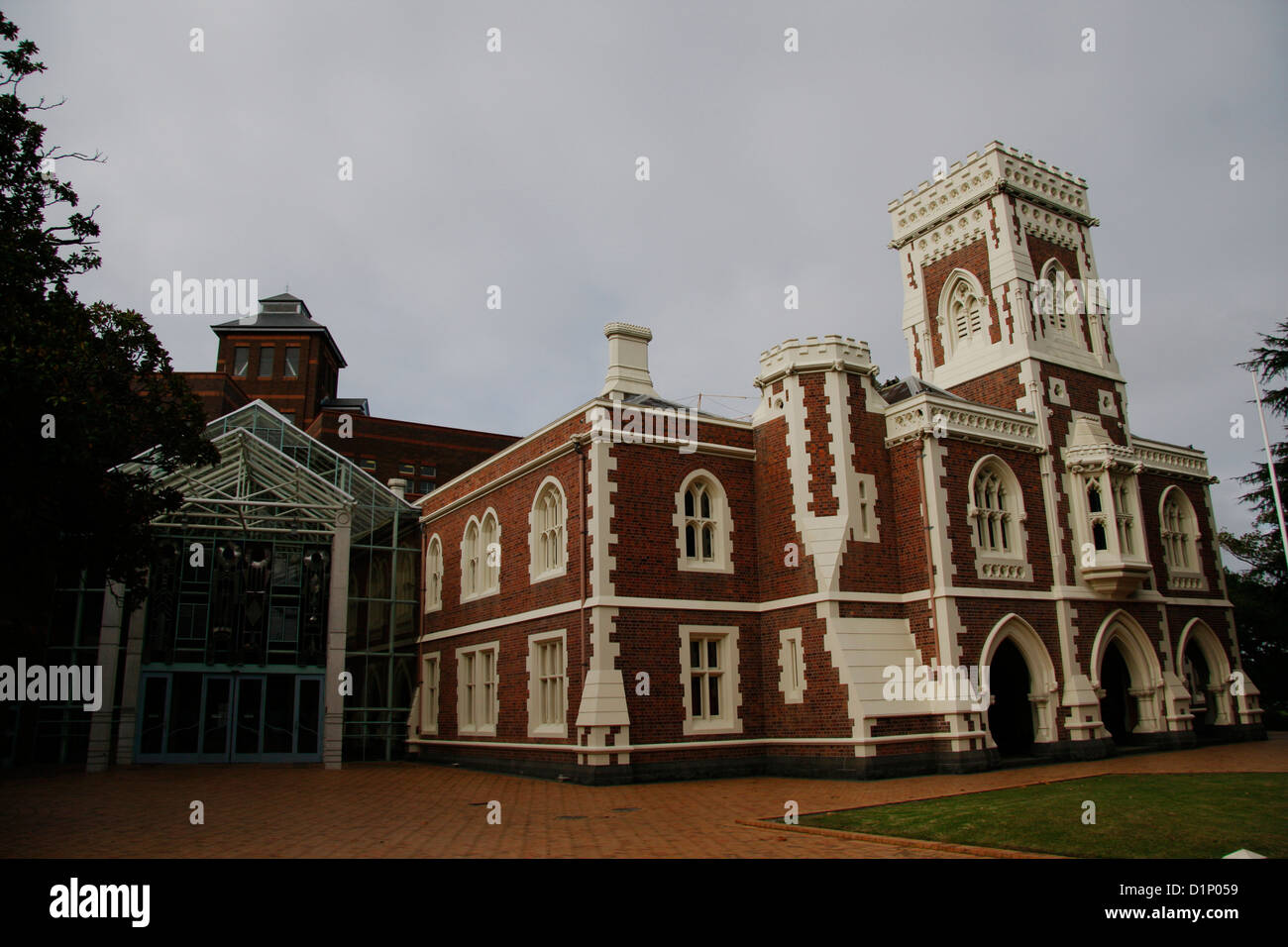 19th Century historical building, Auckland. Stock Photo