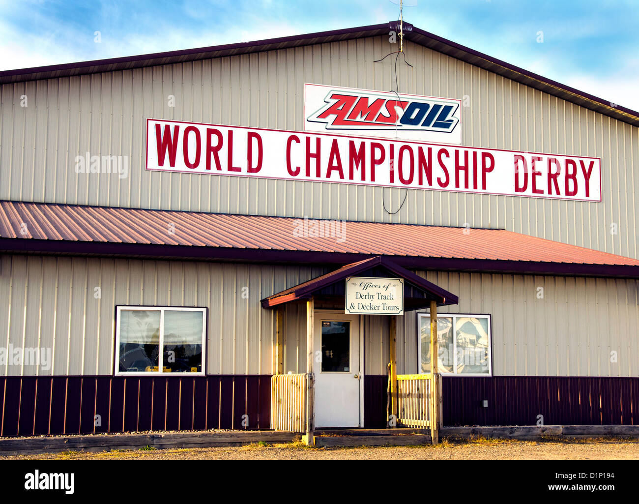 AMSOIL World Championship Derby in the Northwoods town of Eagle River, Wisconsin Stock Photo