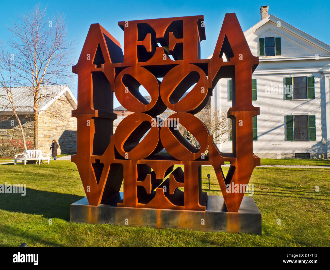 Farnsworth art museum in Rockland Maine Stock Photo Alamy