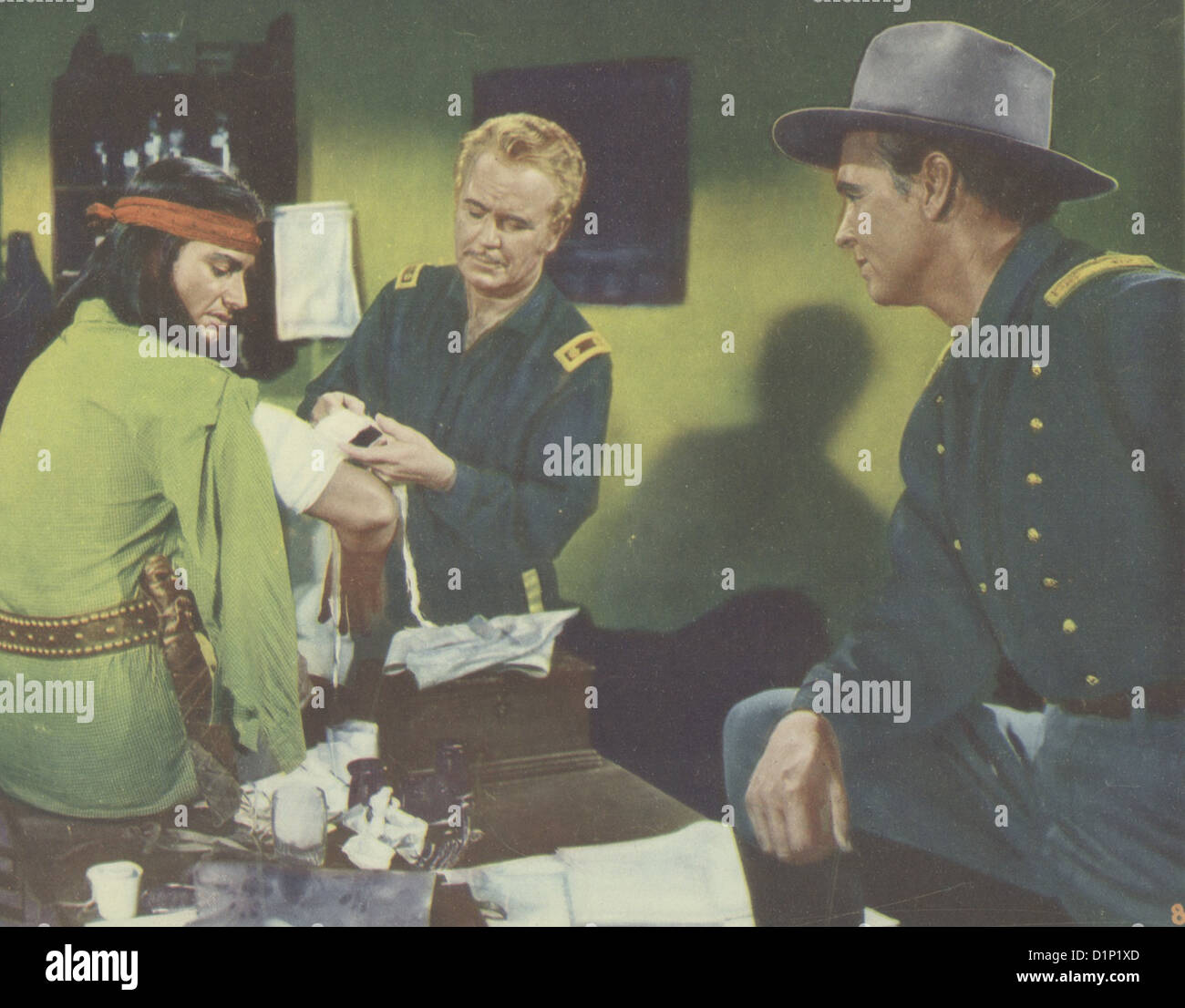 Die Schlacht Am Apachenpass Battle At Apache Pass Szenenbild Stock