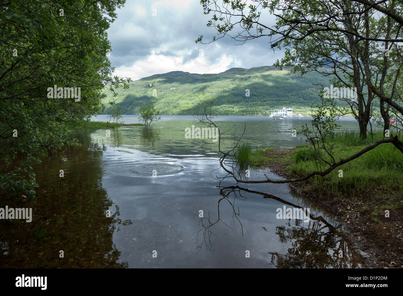 Loch Lomond viewed from Tarbet, Scotland Stock Photo Alamy