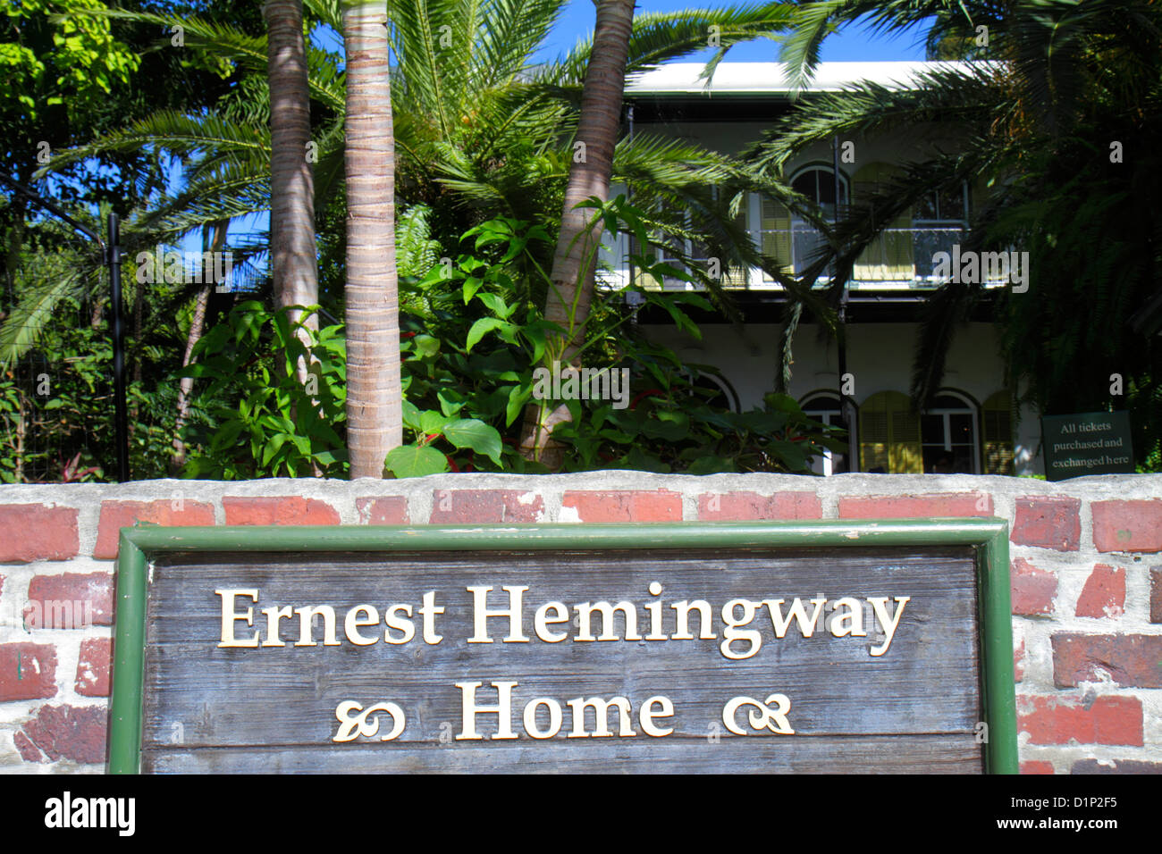 Florida Key West Florida,Keys Whitehead Street,The Ernest Hemingway