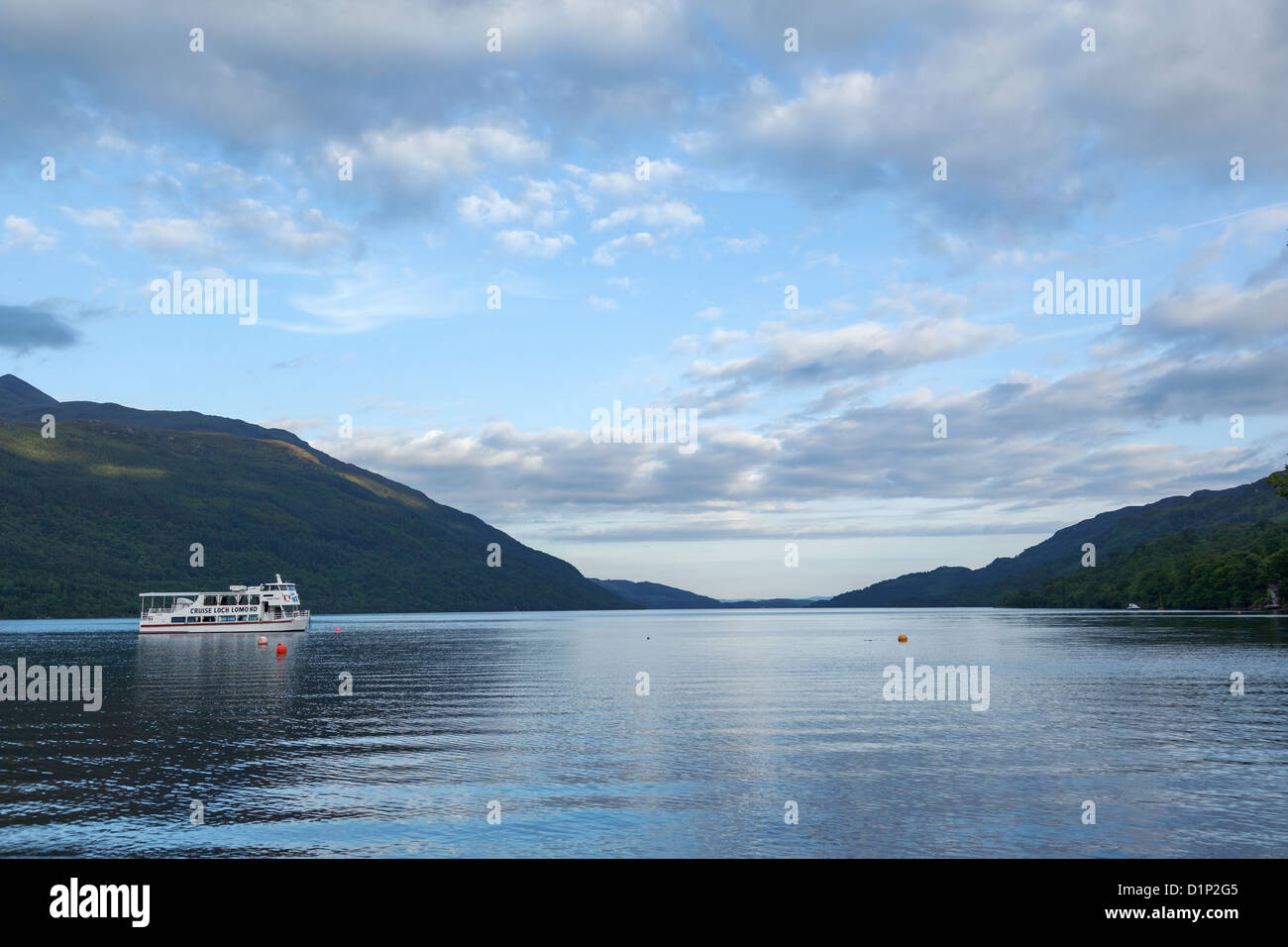 Cruise Loch Lomond boat near Tarbet, Scotland Stock Photo - Alamy