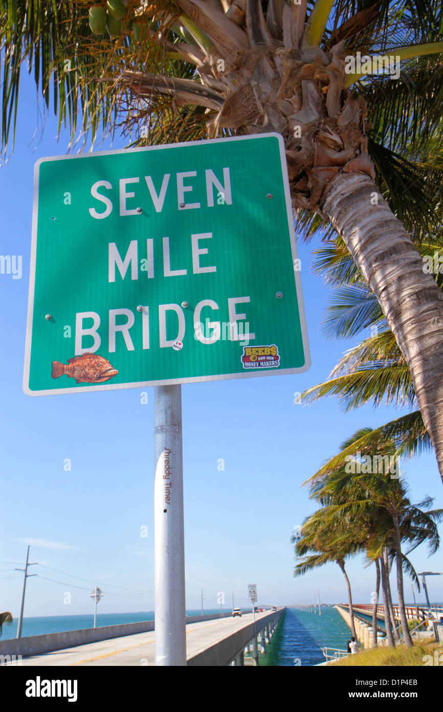 Florida Florida Keys,US highway Route 1 One,Overseas Highway,Vaca Key ...