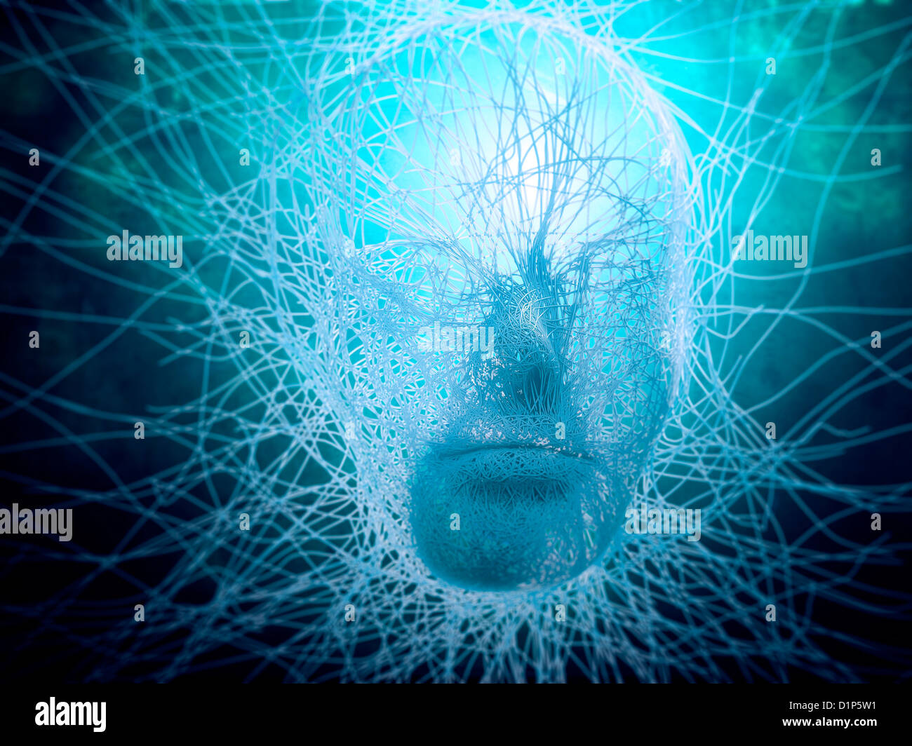 Artificial intelligence, conceptual image Stock Photo