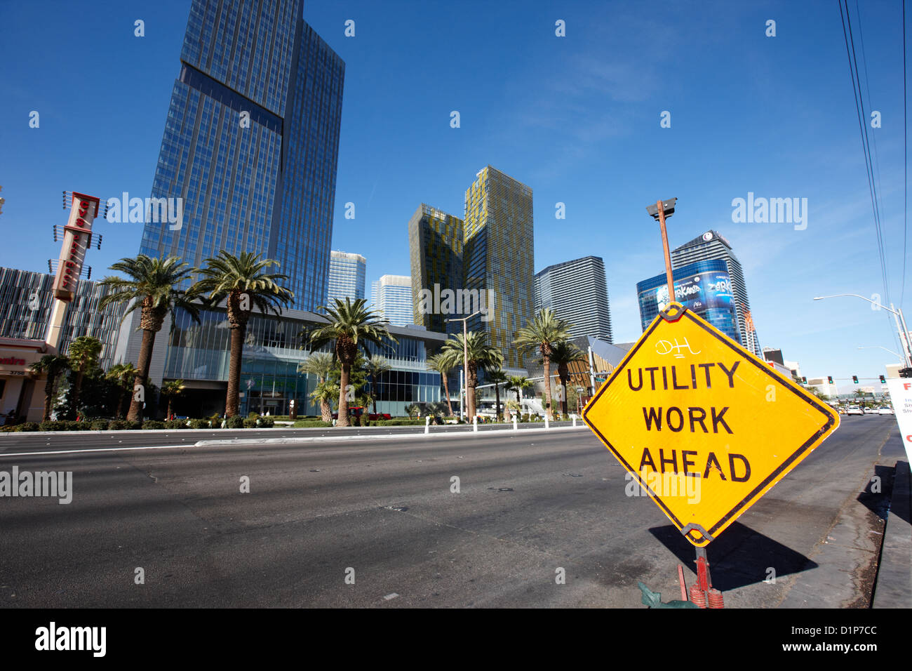 Las vegas blvd street sign hi-res stock photography and images - Alamy