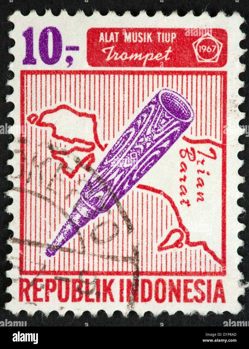 Postage Stamp Indonesia High Resolution Stock Photography and Images