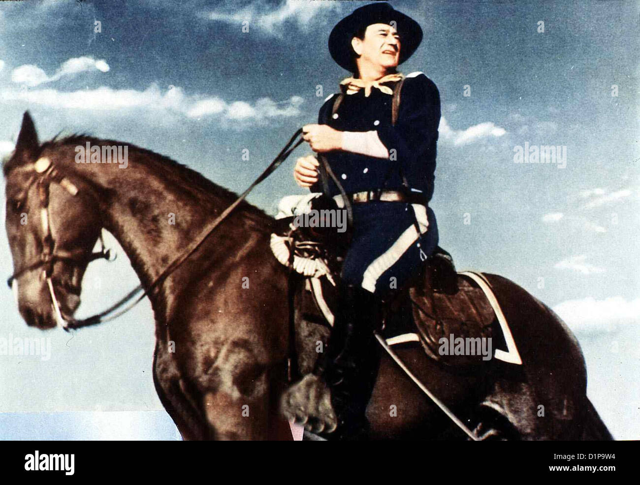 Der Letzte Befehl   Horse Soldiers, The   John Wayne Oberst Marlowe (John Wayne) *** Local Caption *** 1959  -- Stock Photo
