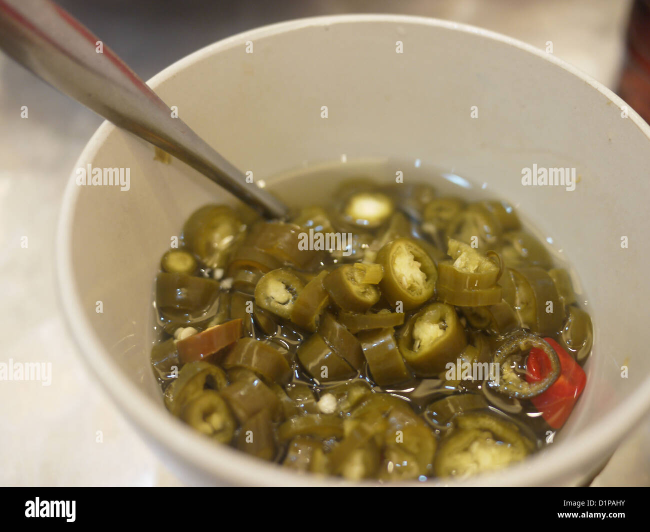 jalapeno spicy Stock Photo