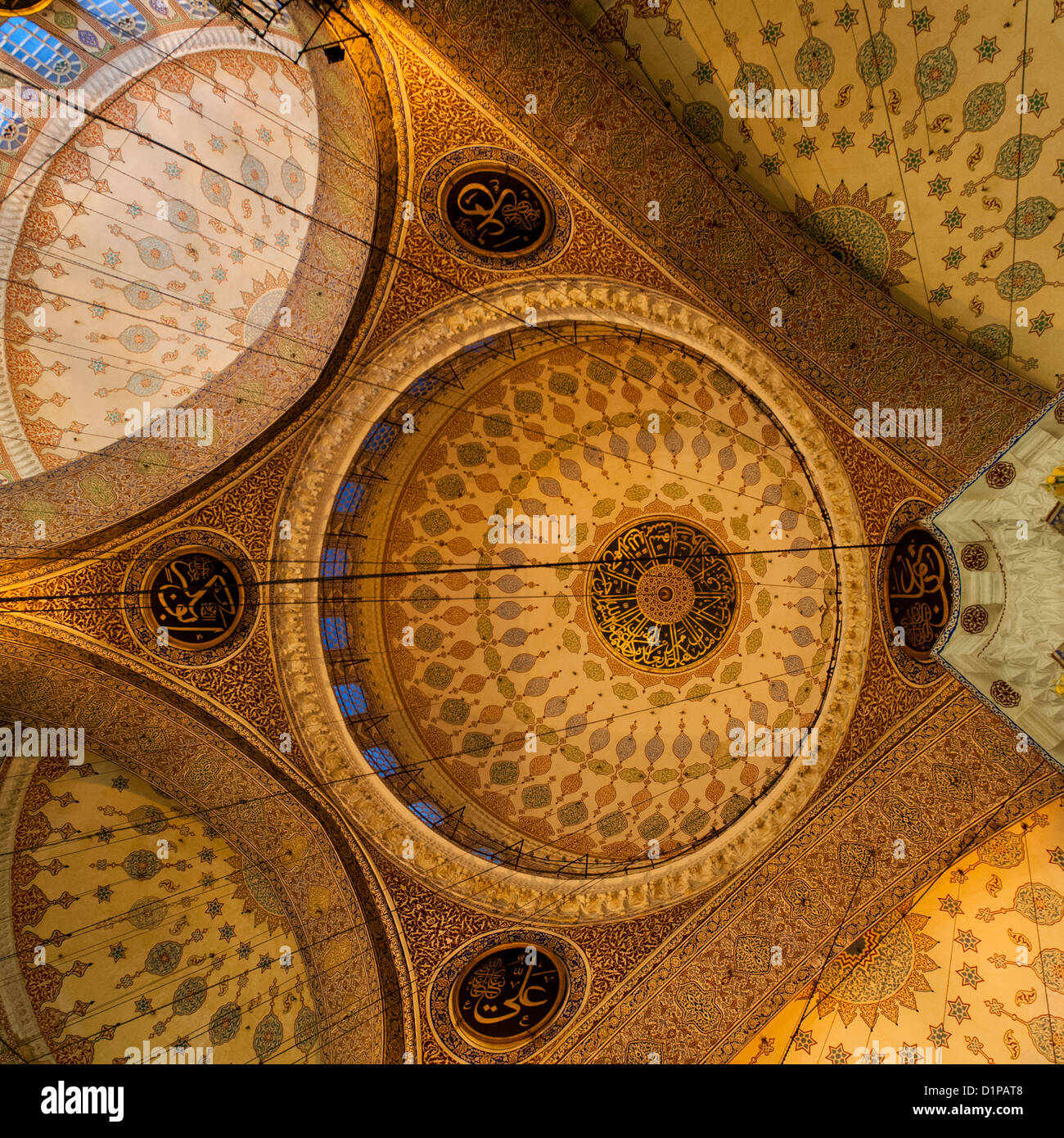Interiors of the yeni camii mosque hi-res stock photography and images ...