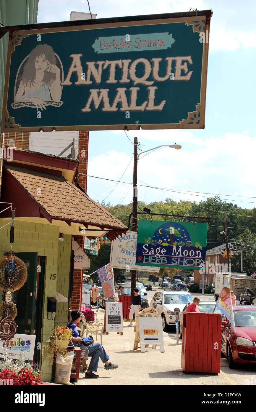 Berkeley Springs, West Virginia, America, USA Stock Photo Alamy