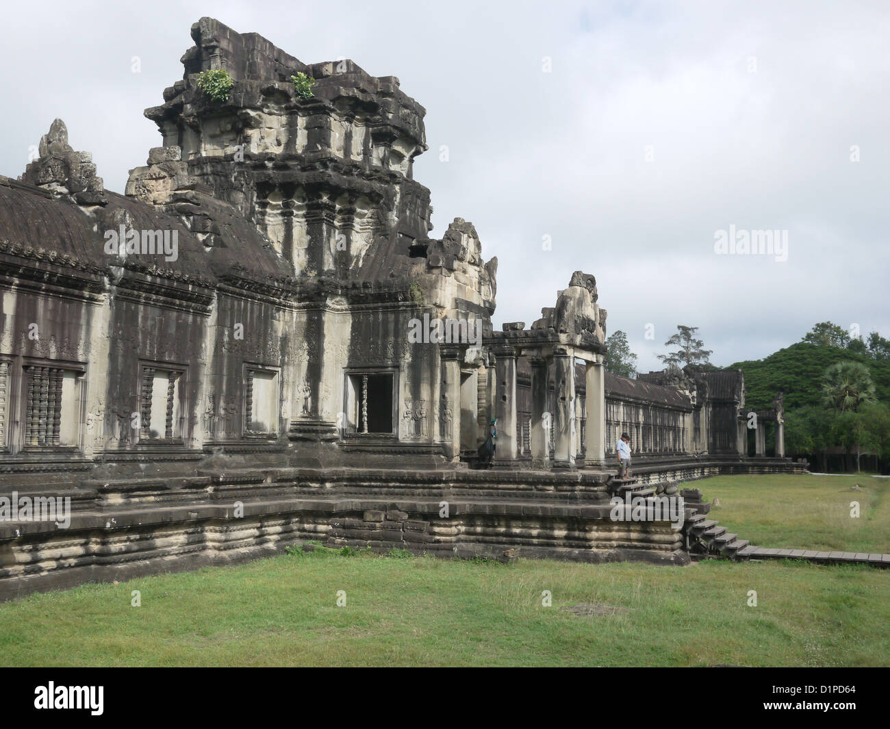 sandstone building Angkor Wat temple Stock Photo Alamy