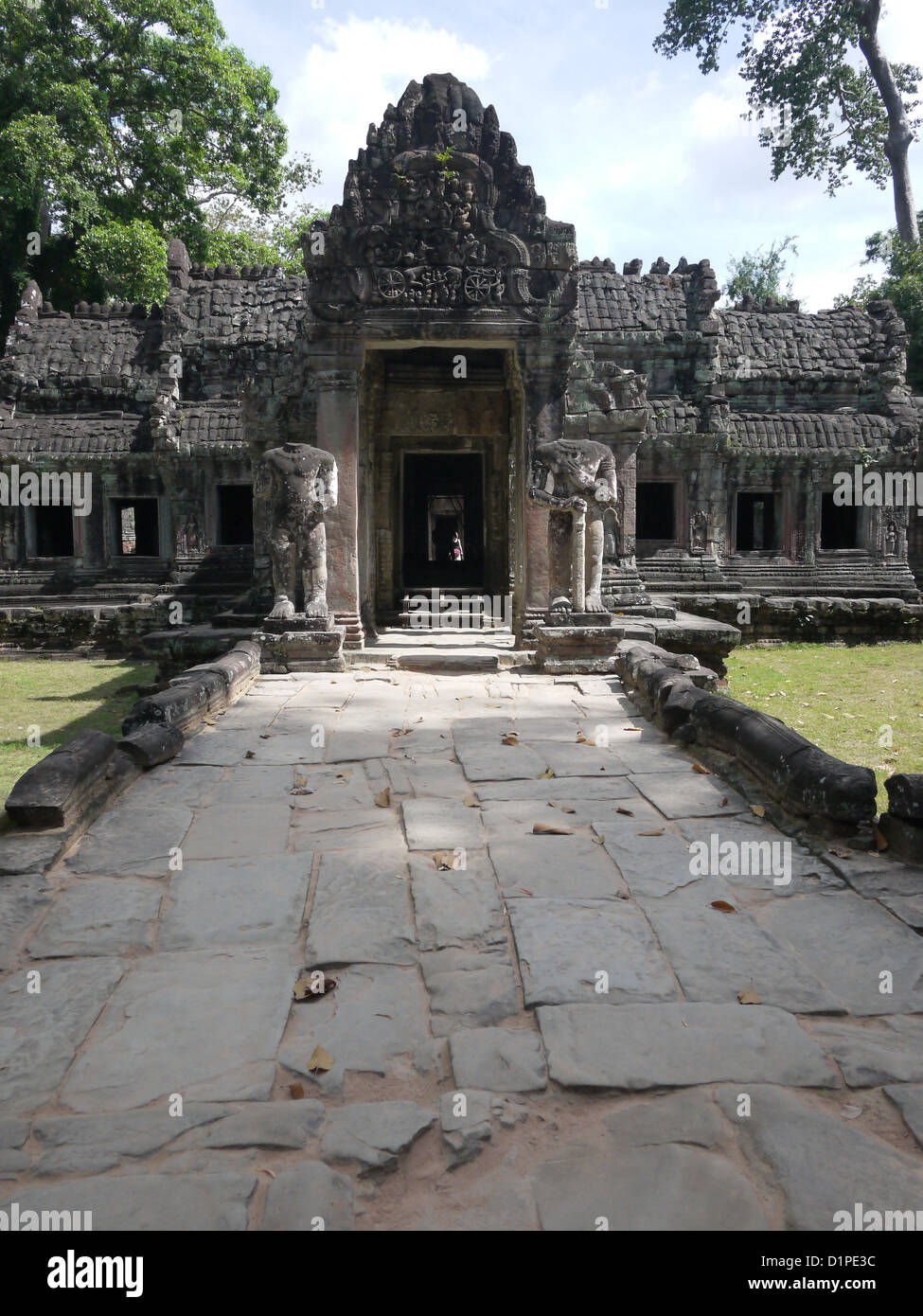 'Prasat Banteay Kdei' Buddhist temple Stock Photo