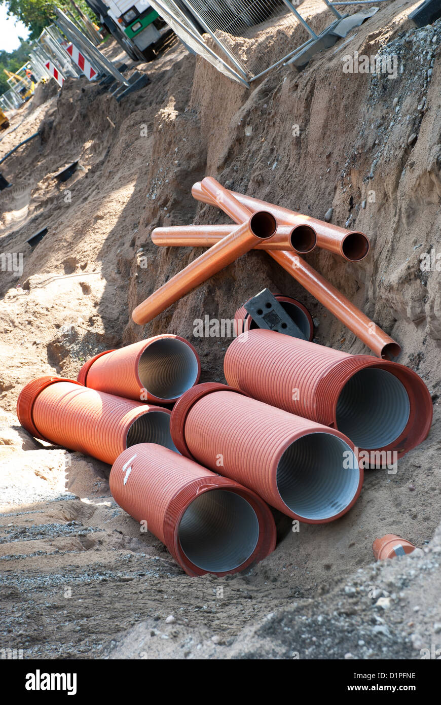 Large drainage pipes hires stock photography and images Alamy