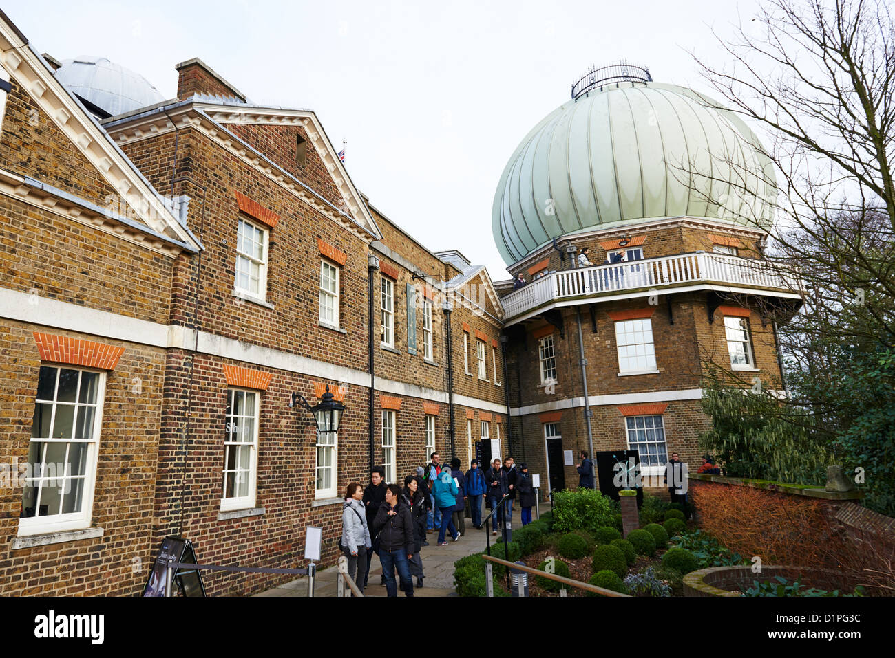 Exterior to the Royal Observatory Greenwich London UK Stock Photo