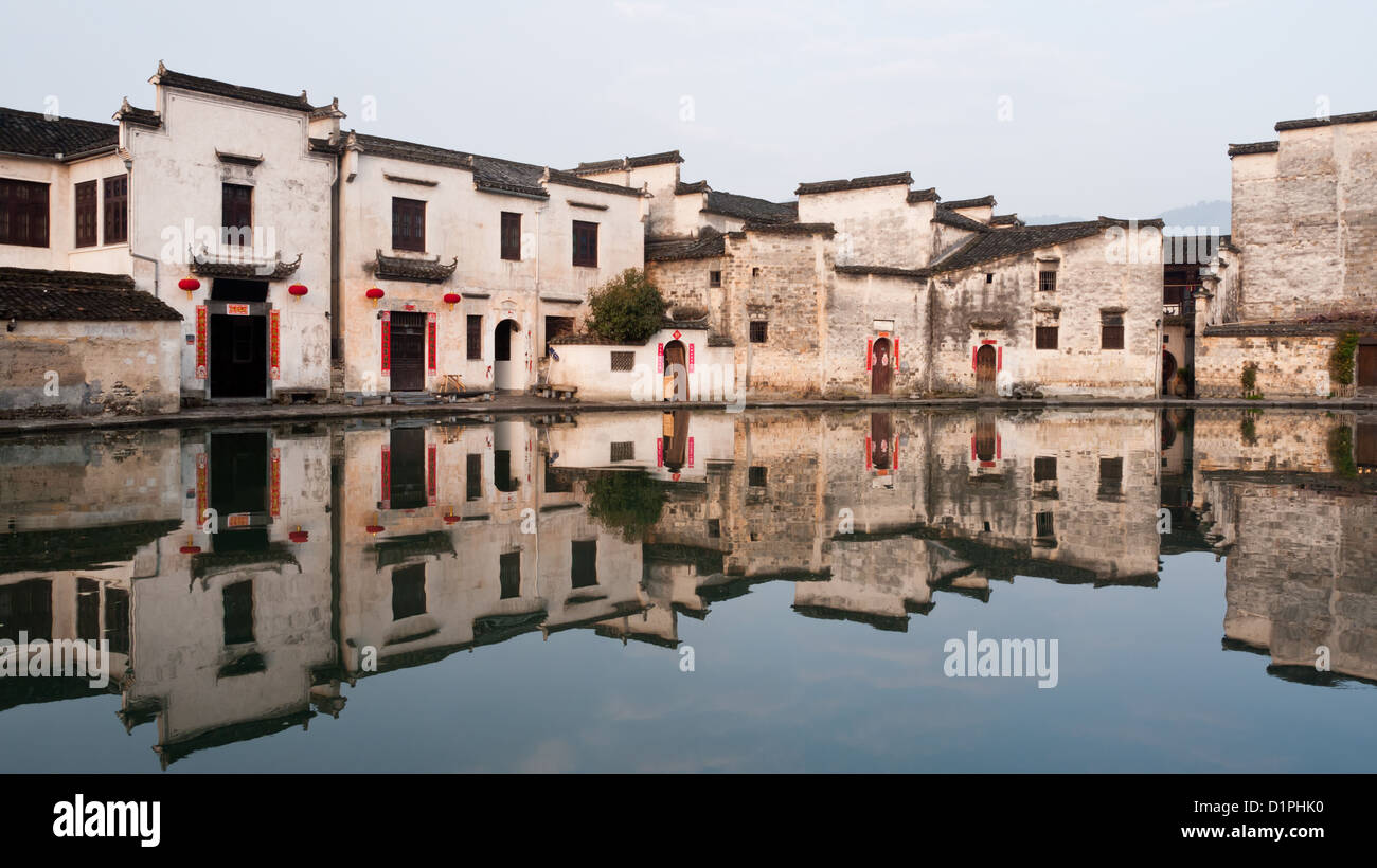 Hongcun is an ancient village located in Anhui province, China. The village  became a UNESCO World Heritage Site Stock Photo - Alamy