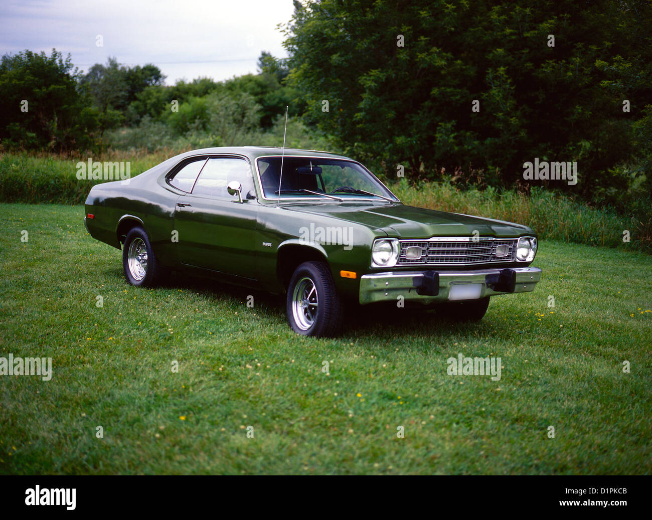 1972 Plymouth Duster Stock Photo