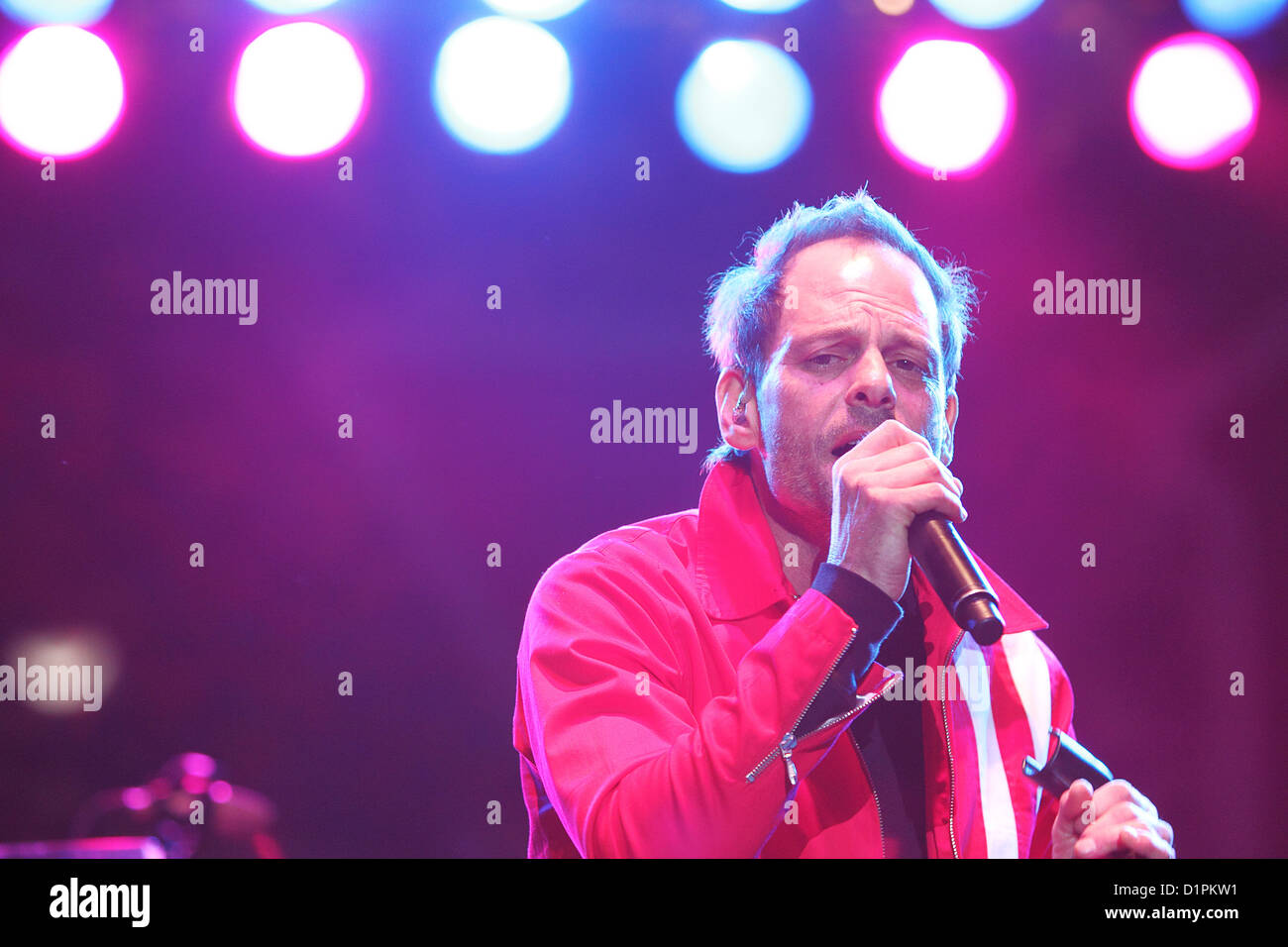 TEMPE, AZ DEC 31 Robin Wilson, lead singer of the Gin Blossoms