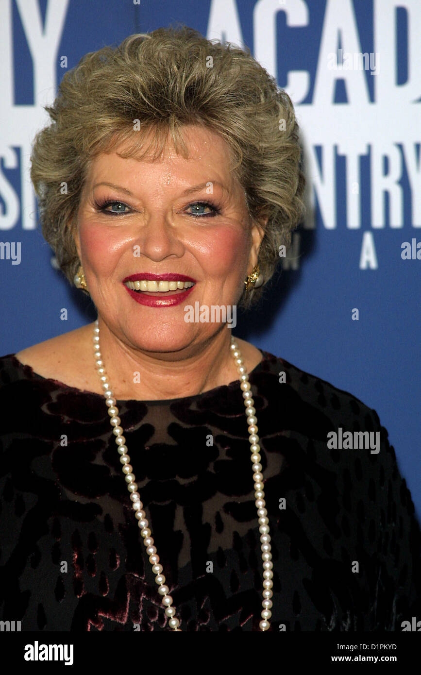 Jan. 2, 2013 - Patti Page, the singer best known for hits in the 1950s such as 'Tennessee Waltz' and '(How Much Is That) Doggie in the Window,' died Tuesday at age 85. PICTURED: May 9, 2001 - PATTI PAGE at the 36TH Academy Of Country Music Awards at Universal Amphitheatre. (Credit Image: © Fitzroy Barrett/Globe Photos/ZUMAPRESS.com) Stock Photo