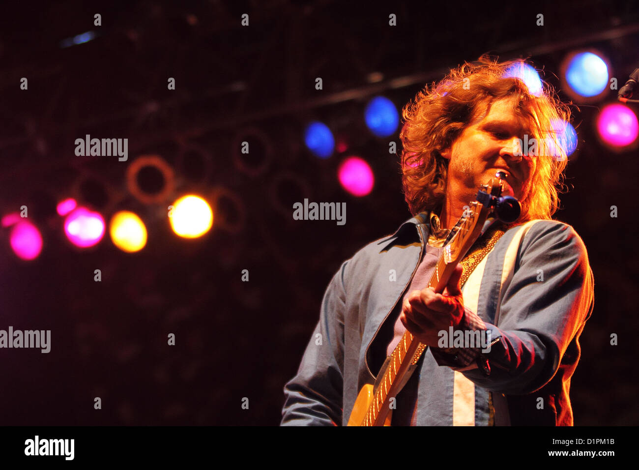 TEMPE, AZ DEC 31 Scott Johnson, guitarist for the Gin Blossoms