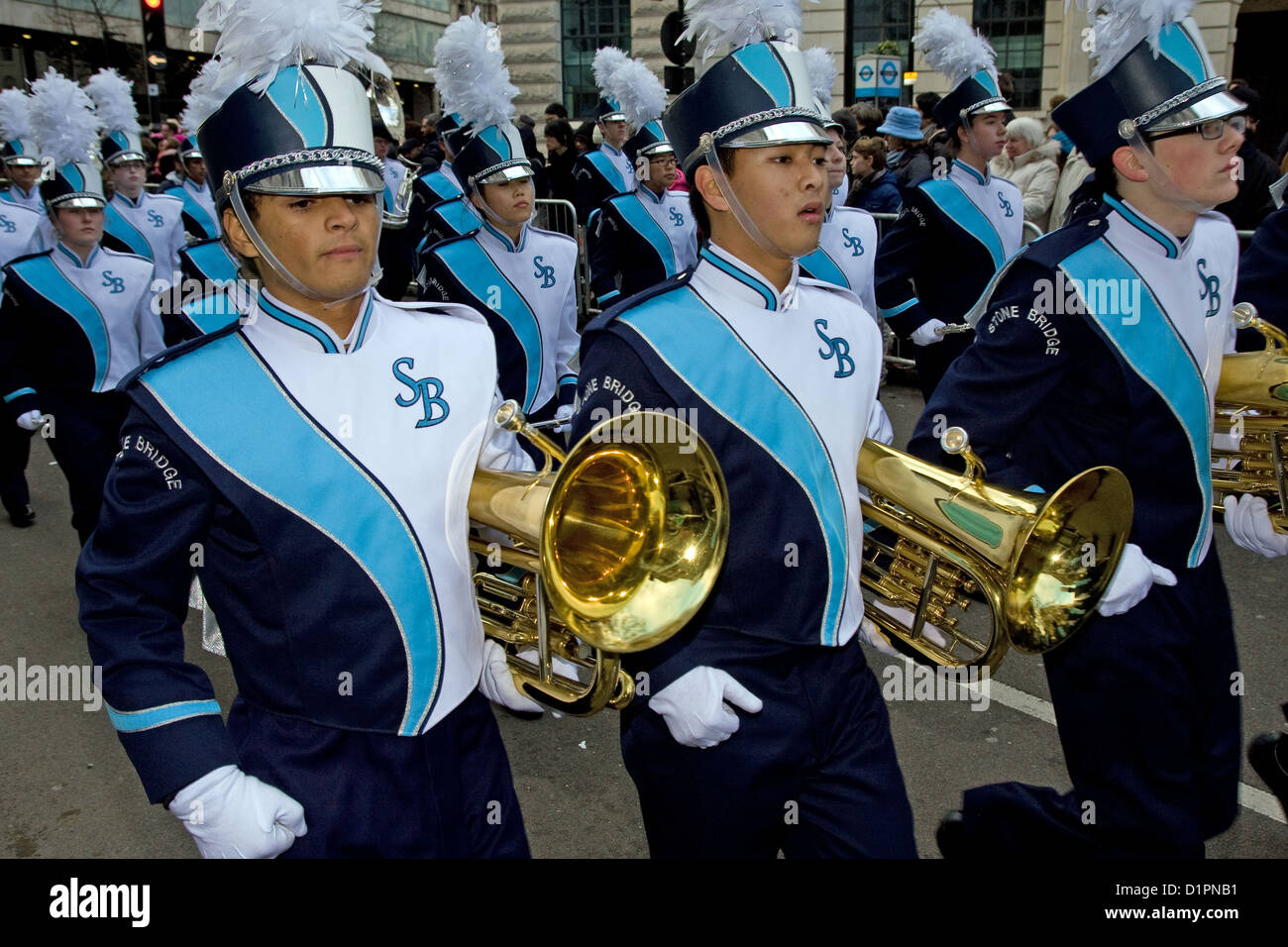 New Years Day Parade London Stock Photo Alamy