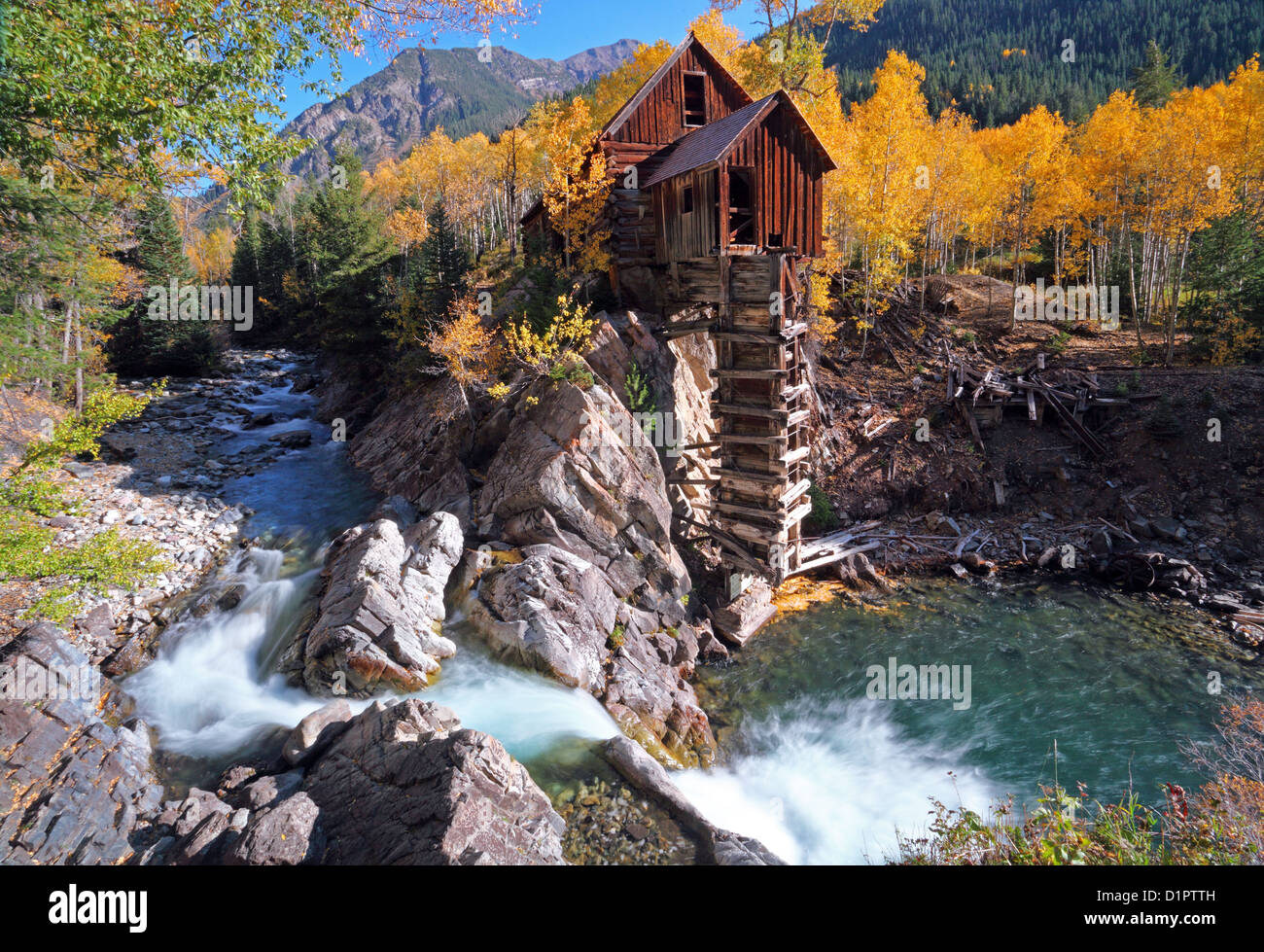 Crystal Mill, Marble, Colorado, USA Stock Photo 52748209 Alamy