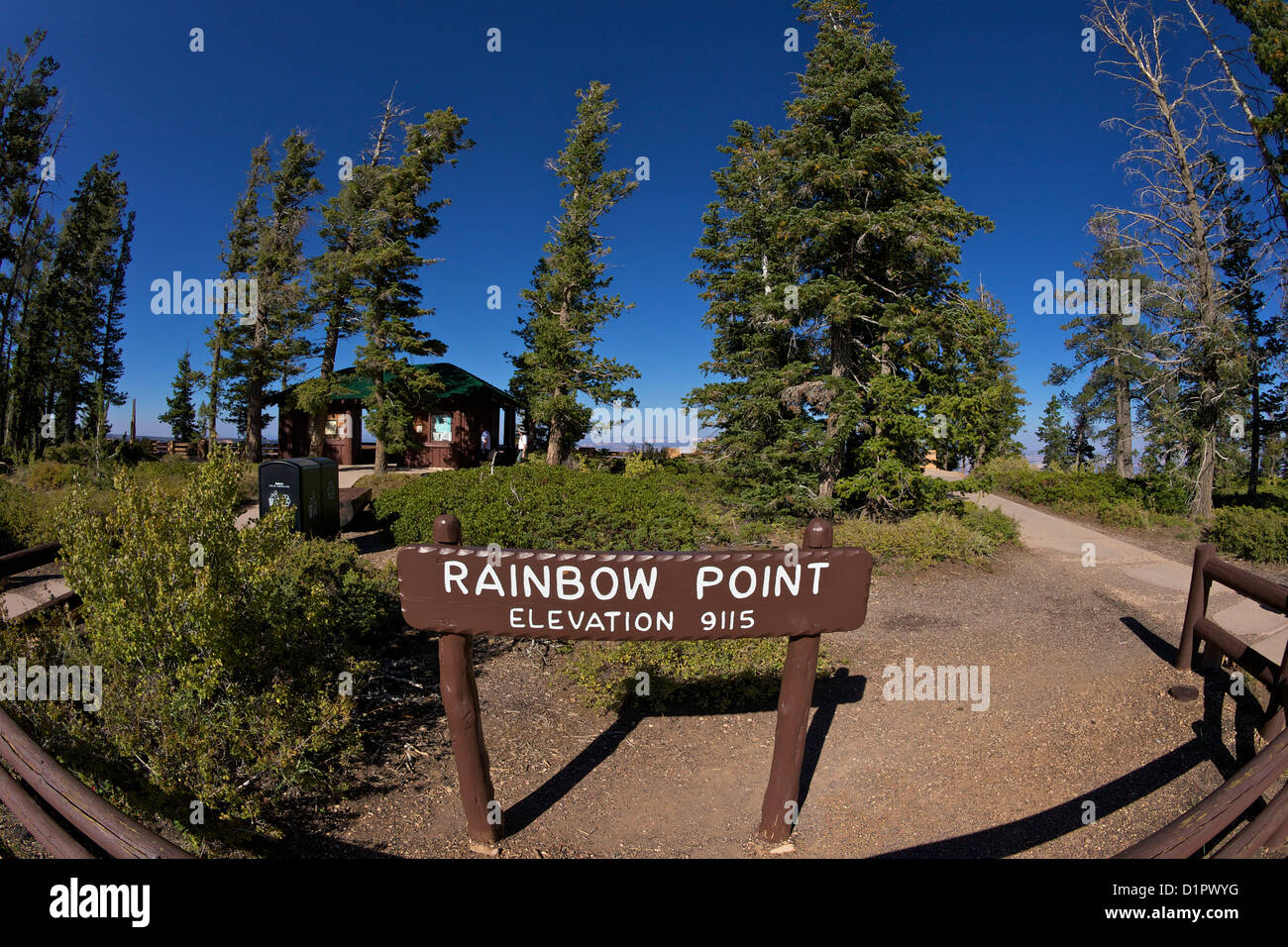 Rainbow Point, Bryce Canyon National Park, Utah, USA Stock Photo