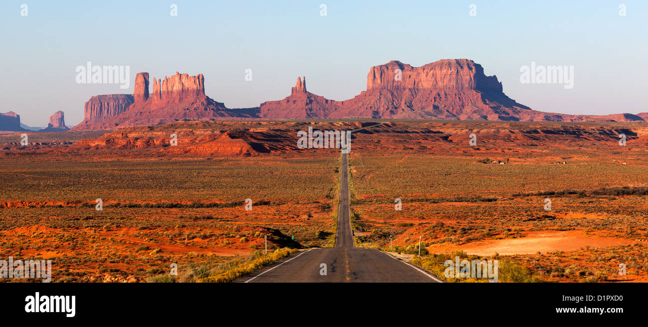 Monument Valley, Arizona/ Utah, USA Stock Photo