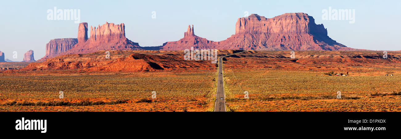 Monument Valley, Arizona/ Utah, USA Stock Photo