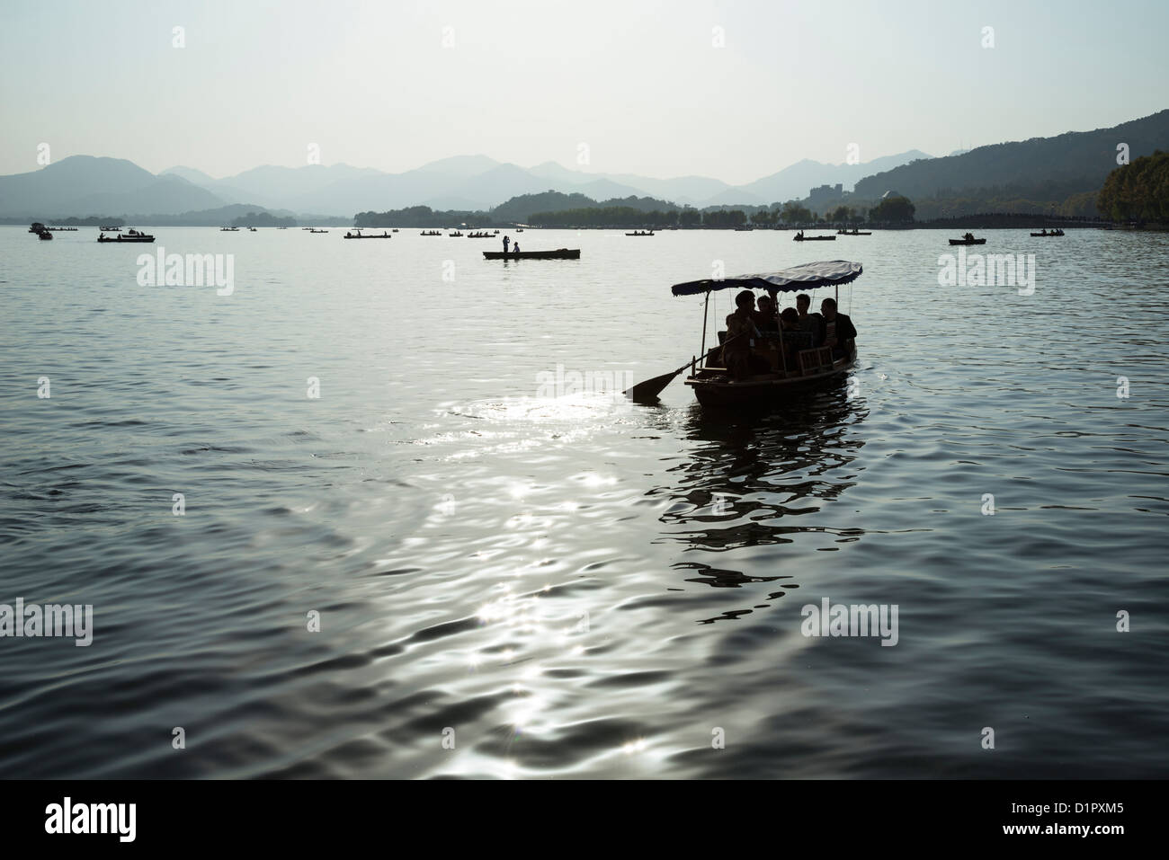 Xihu, Hangzhou, Zhejiang, China. Stock Photo