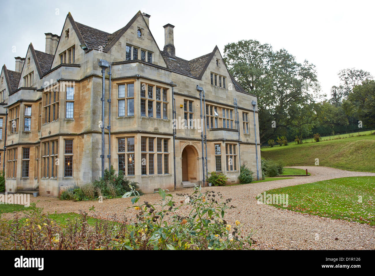 General view of Coombe Lodge in Blagdon near Bristol Stock Photo Alamy