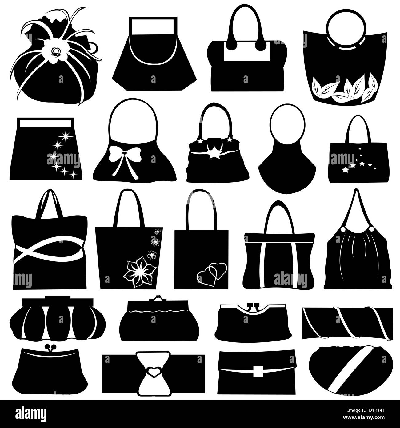 Collage purse hotsell