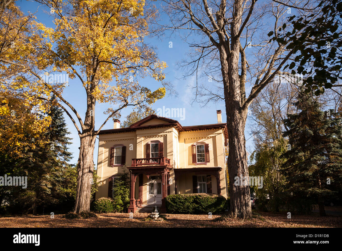 The J.P. Sill Historic House, Cooperstown, NY Stock Photo Alamy
