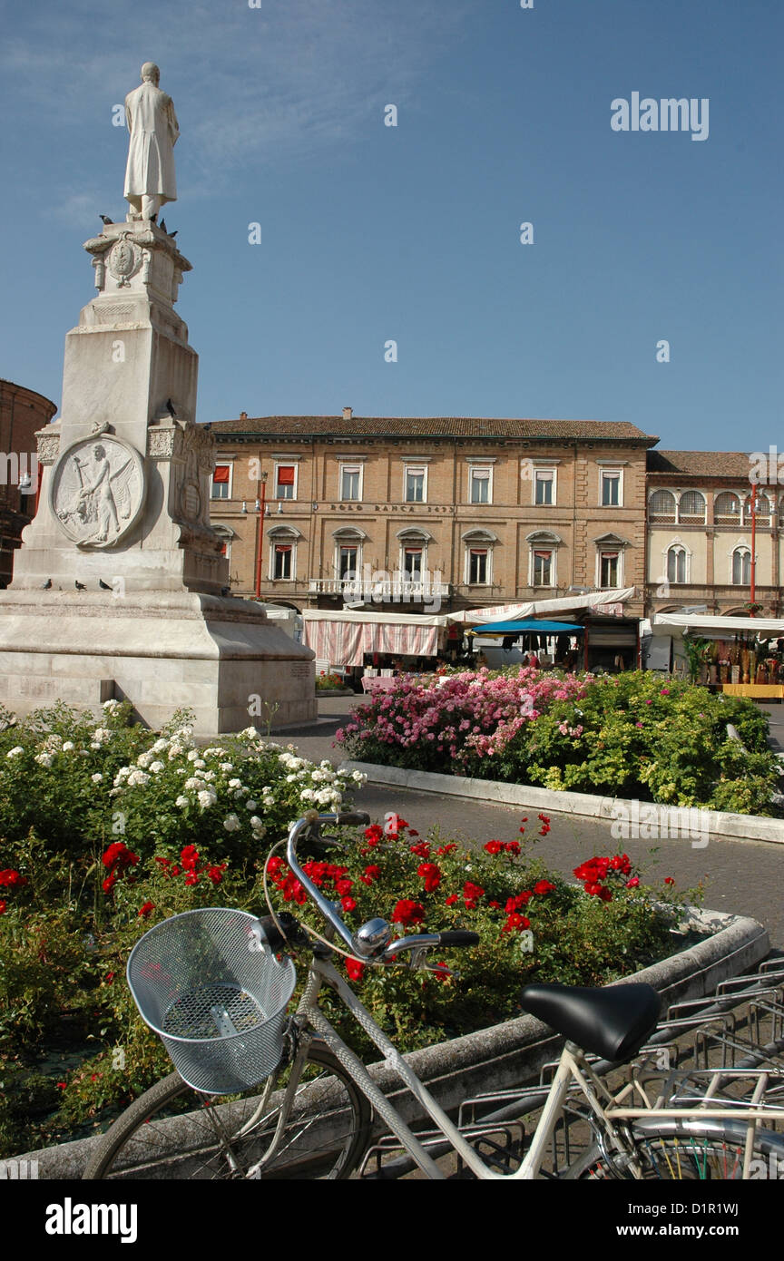 Forlì, Emilia-Romagna, Italy, Piazza Saffi Stock Photo