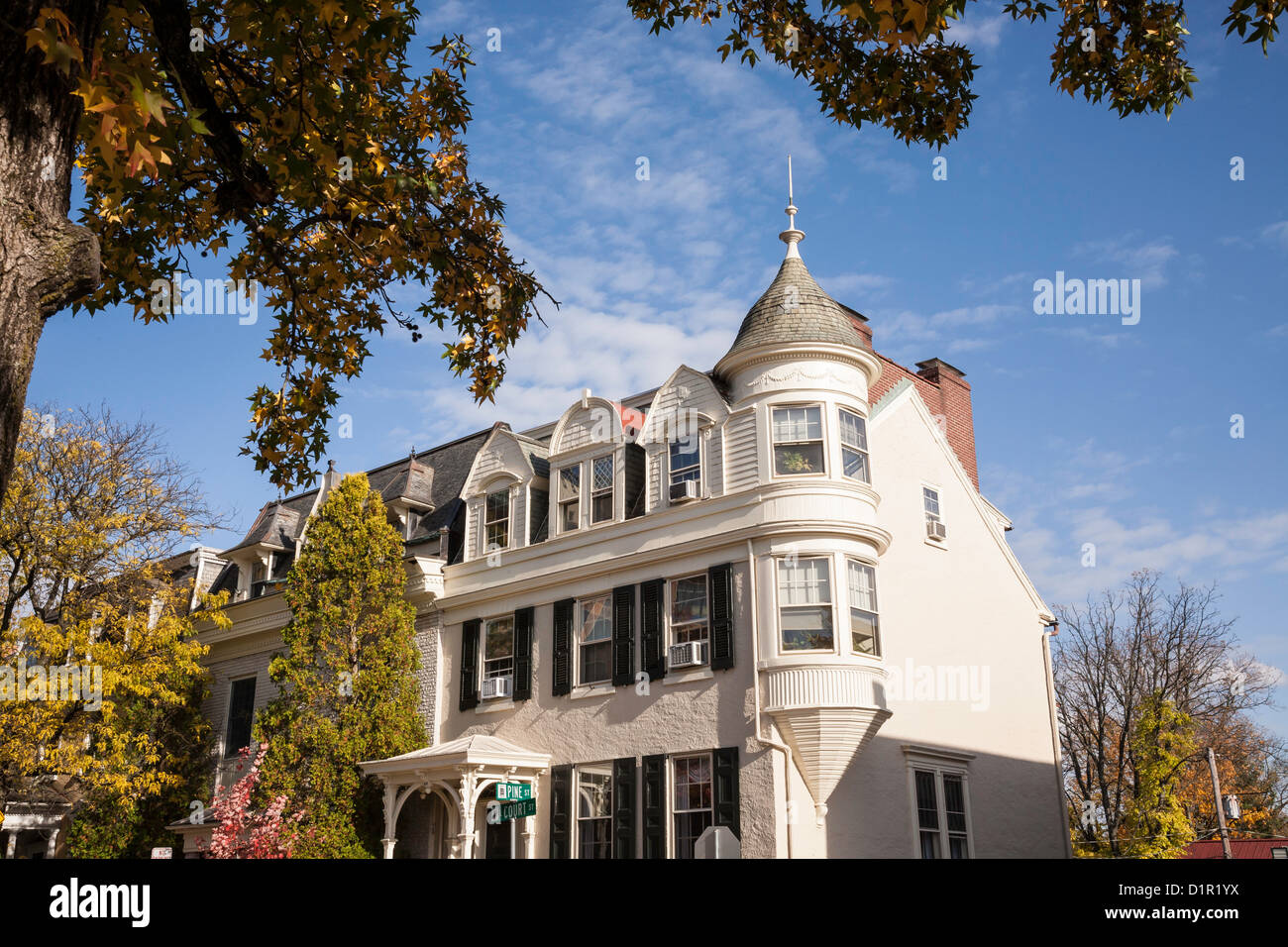 Street Scene, Doylestown, PA Stock Photo Alamy