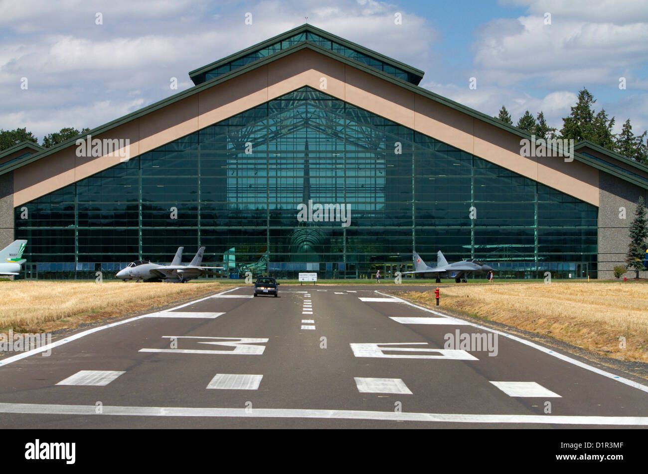 Evergreen Aviation and Space Museum located in McMinnville, Oregon, USA. Stock Photo