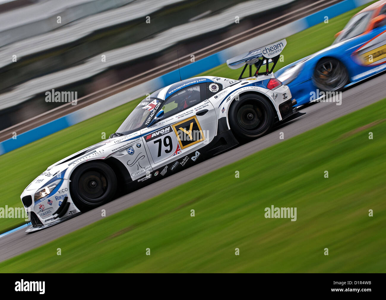 Alasdair McCaig/Oliver Bryant - Ecurie Ecosse- BMW Z4 GT3 - British GT Championship. Stock Photo