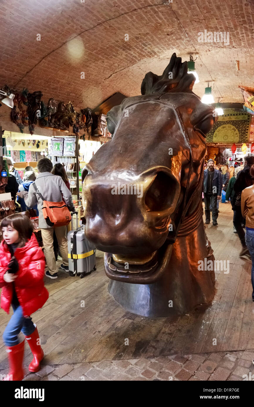 Giant horse head statue at Camden Lock market, London, United Kingdom Stock Photo Alamy