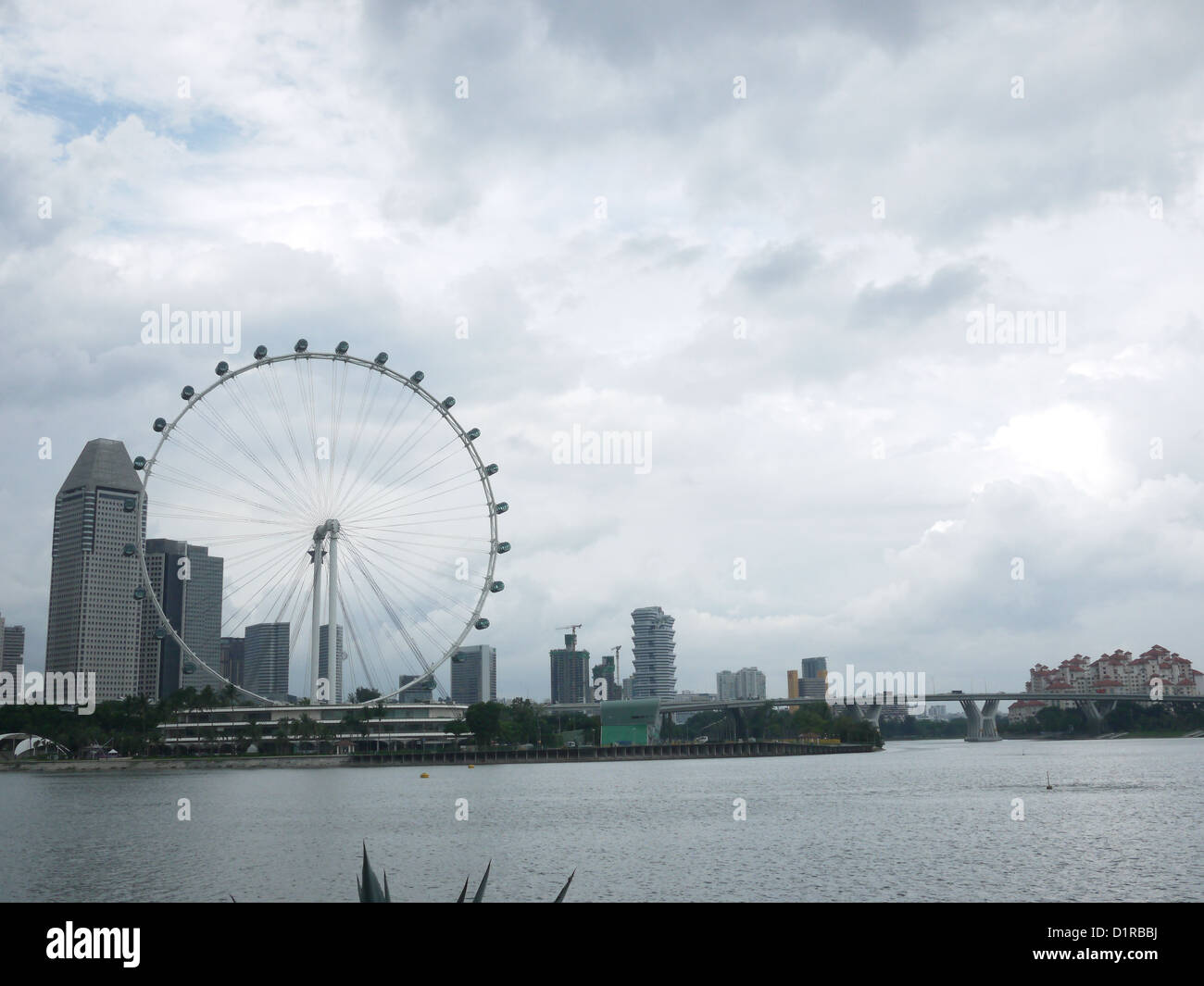 Singapore Flyer Stock Photo