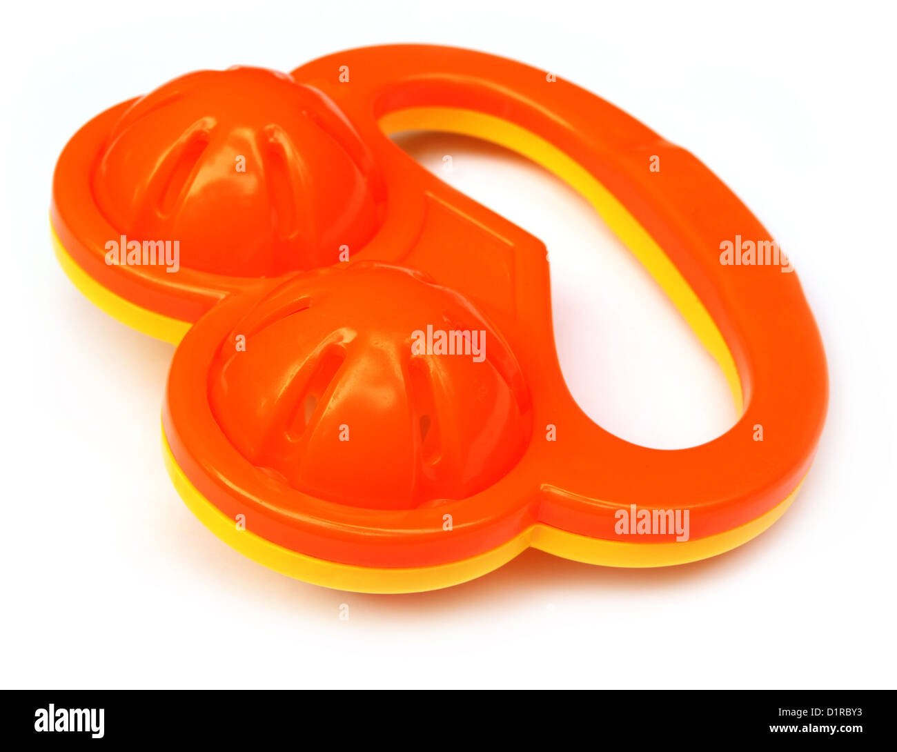 Newborn baby toy making sound Stock Photo Alamy
