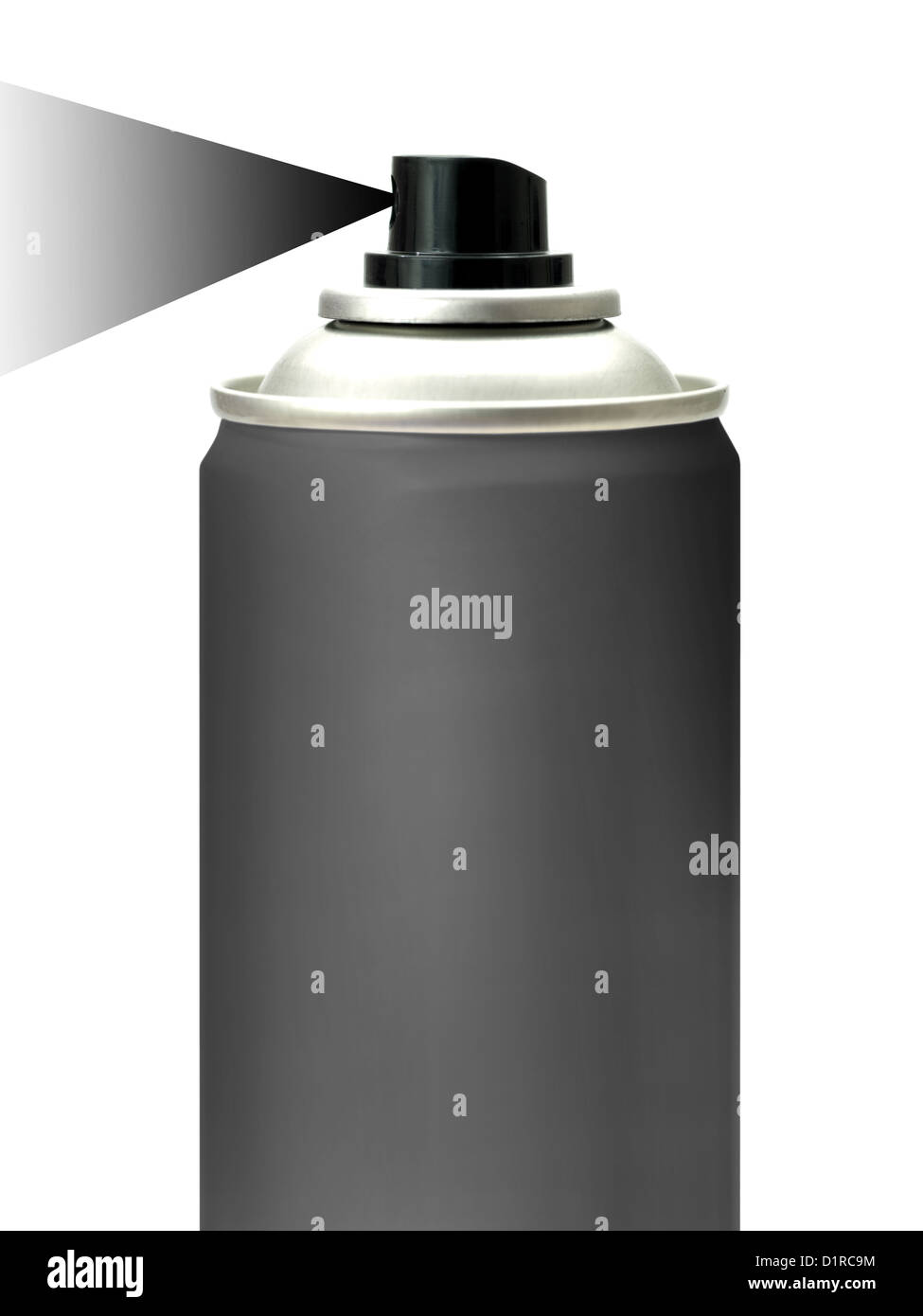 Aerosol spray cans isolated against a white background Stock Photo - Alamy
