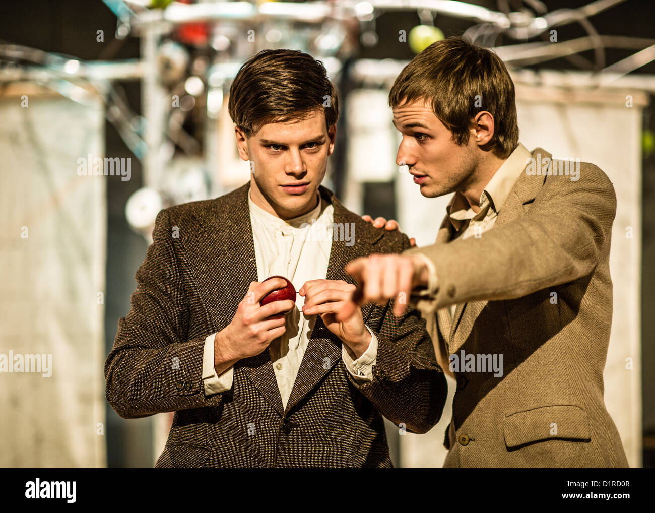 'To Kill a Machine' a new play about the life of wartime code-breaker and artificial intelligence pioneer Alan Turing. Dec 2012 Stock Photo