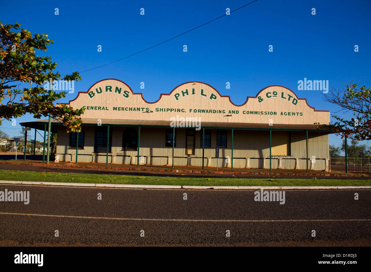 Burns Philp & Co Ltd General Store Gulf Carpentaria Queensland Australia Stock Photo