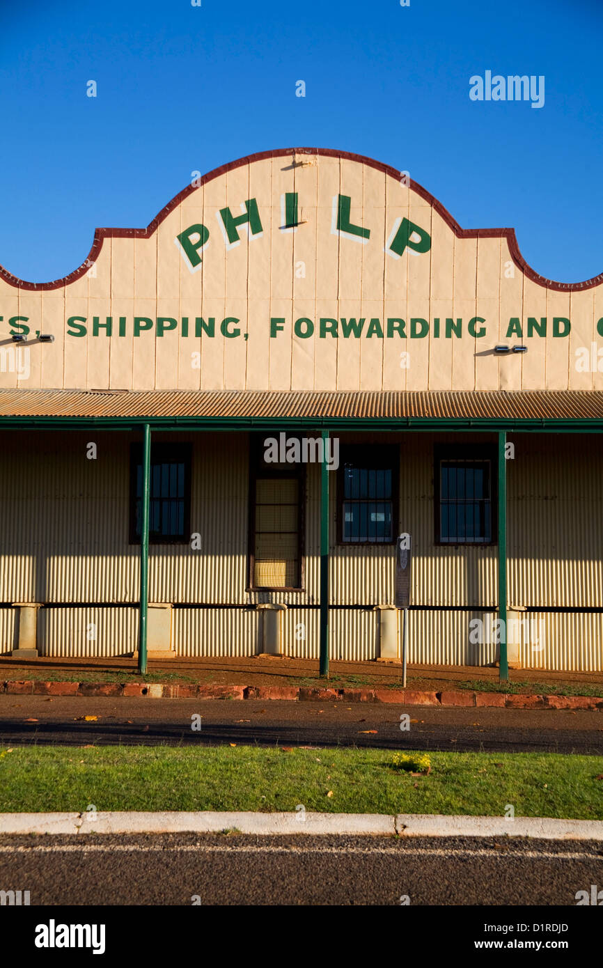 Historic Philp Burns General Store Normanton Queensland Australia Stock Photo