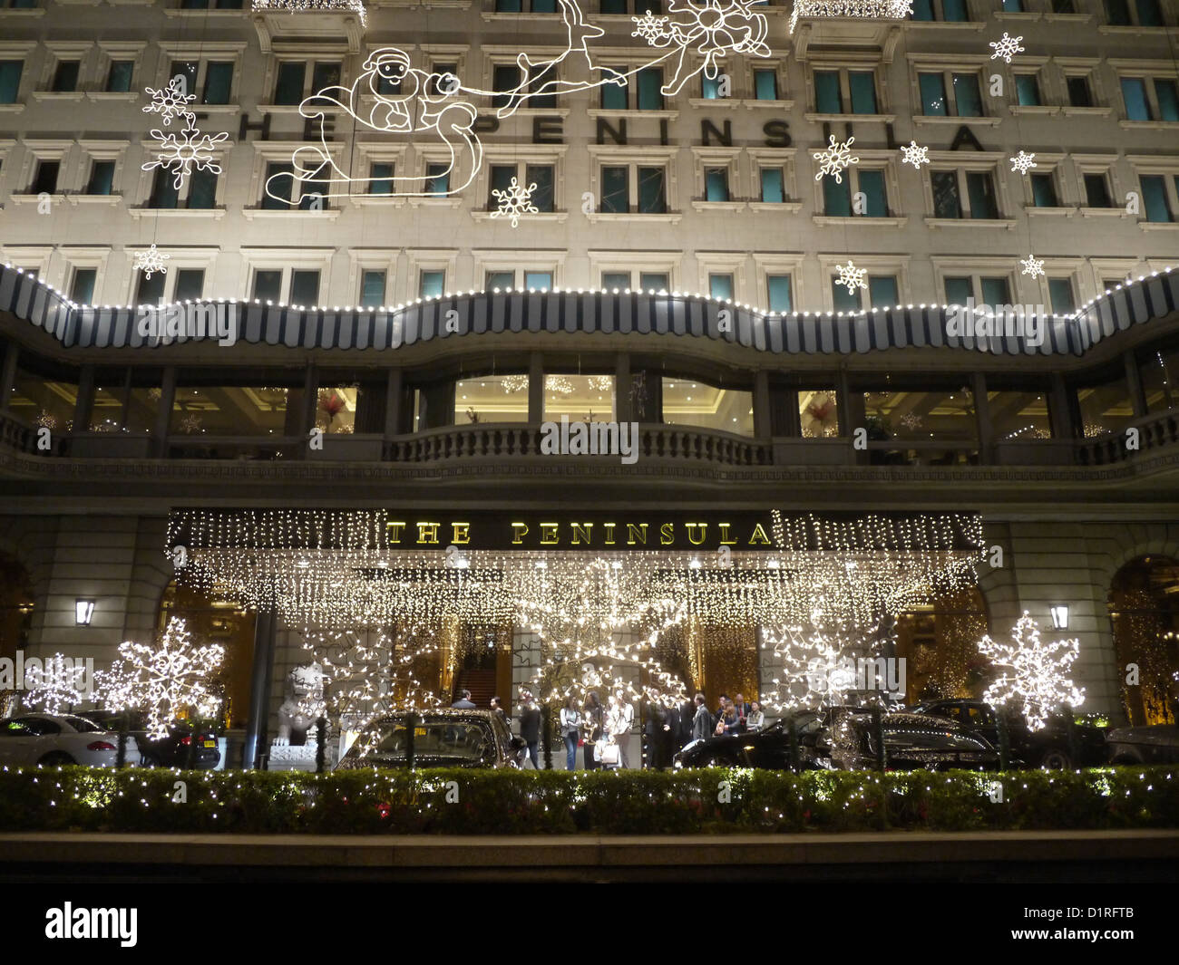 The Peninsula Hong Kong located in Tsim Sha Tsui, Kowloon, Hong Kong is