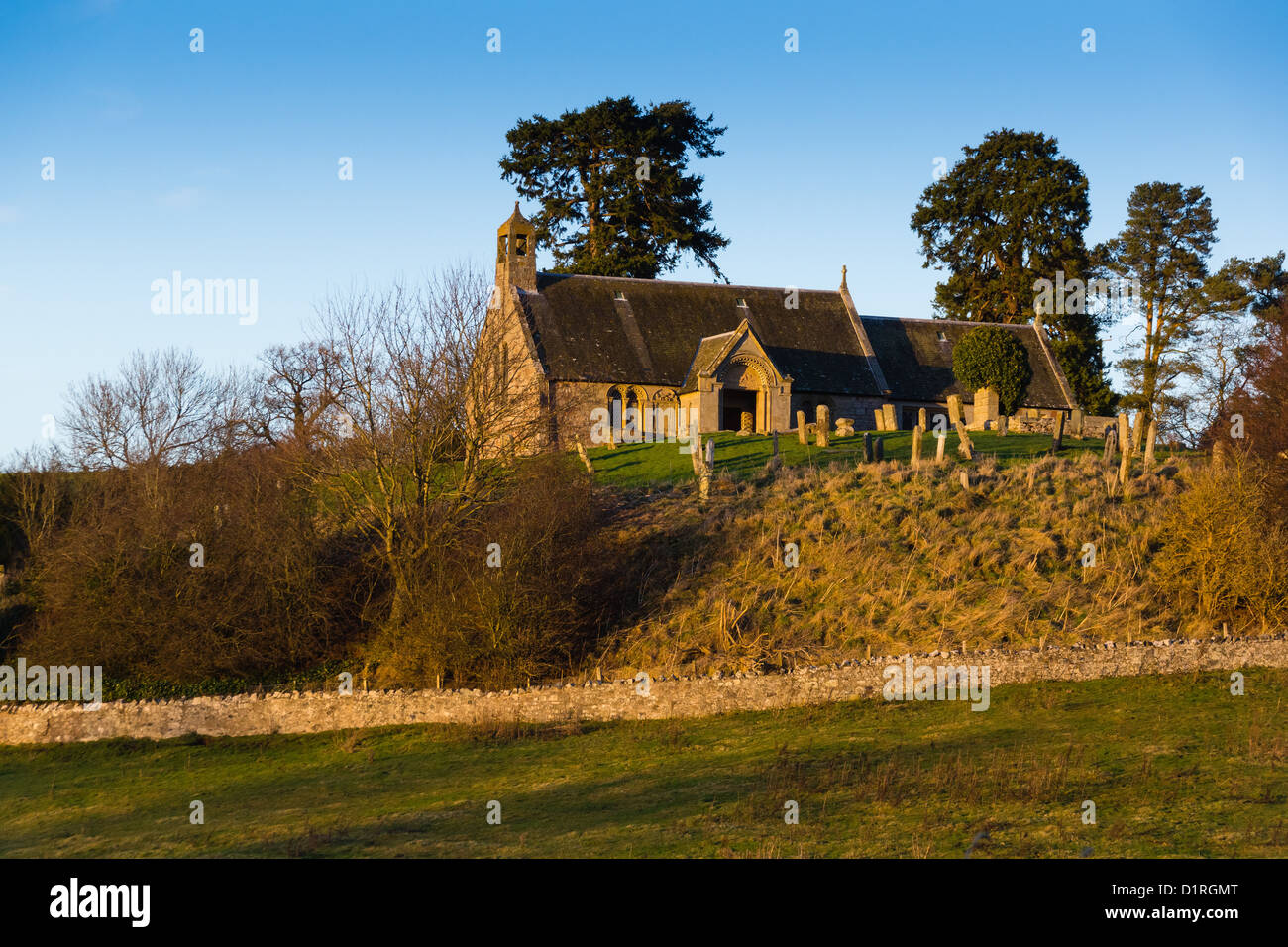 Linton, near Morebattle and Kelso, Scottish Borders, UK Linton Kirk